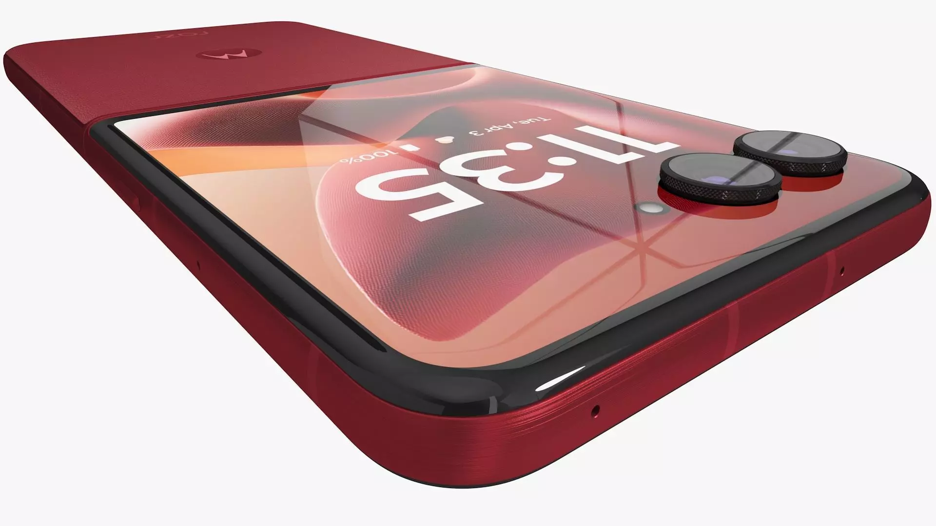 Motorola Razr 60 Ultra Rio Red Animated 3D model_4