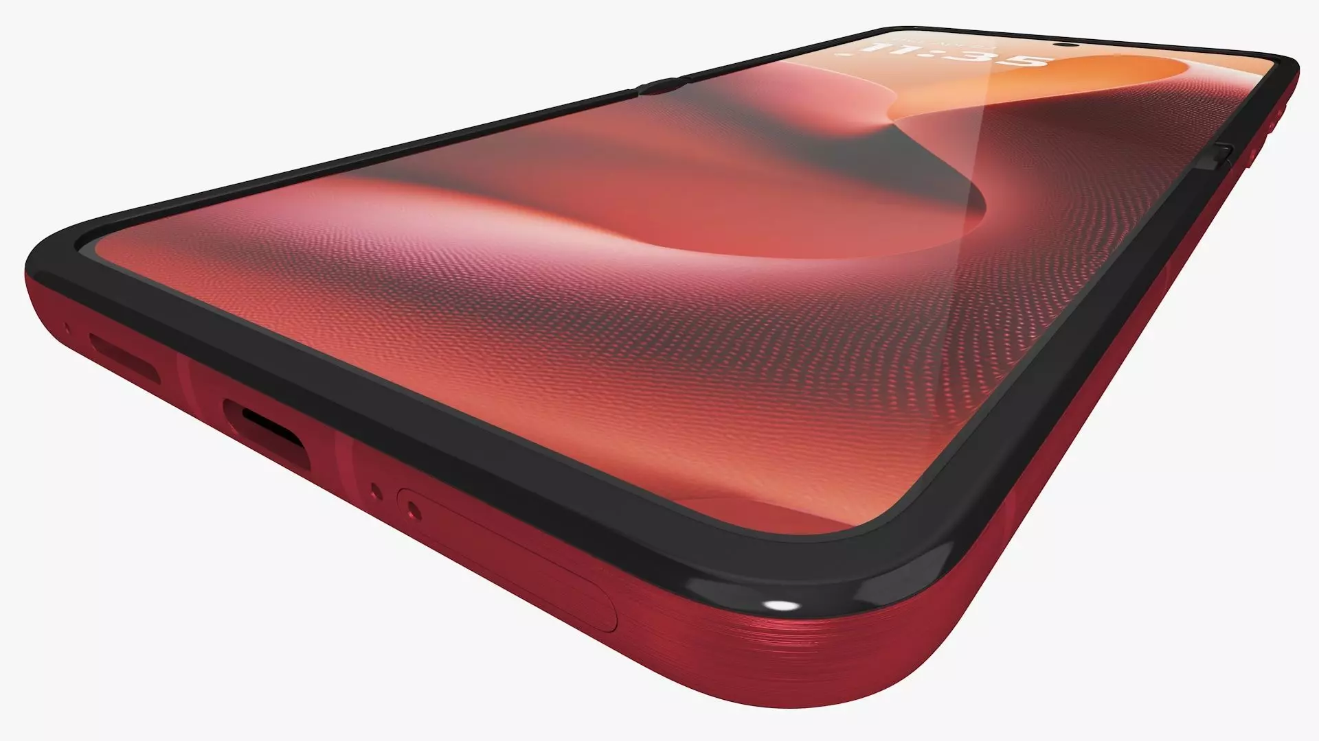 Motorola Razr 60 Ultra Rio Red Animated 3D model_9