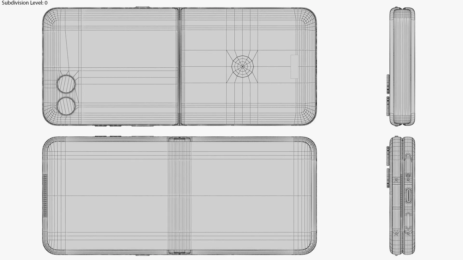 Motorola Razr 60 Ultra Rio Red Animated 3D model_20