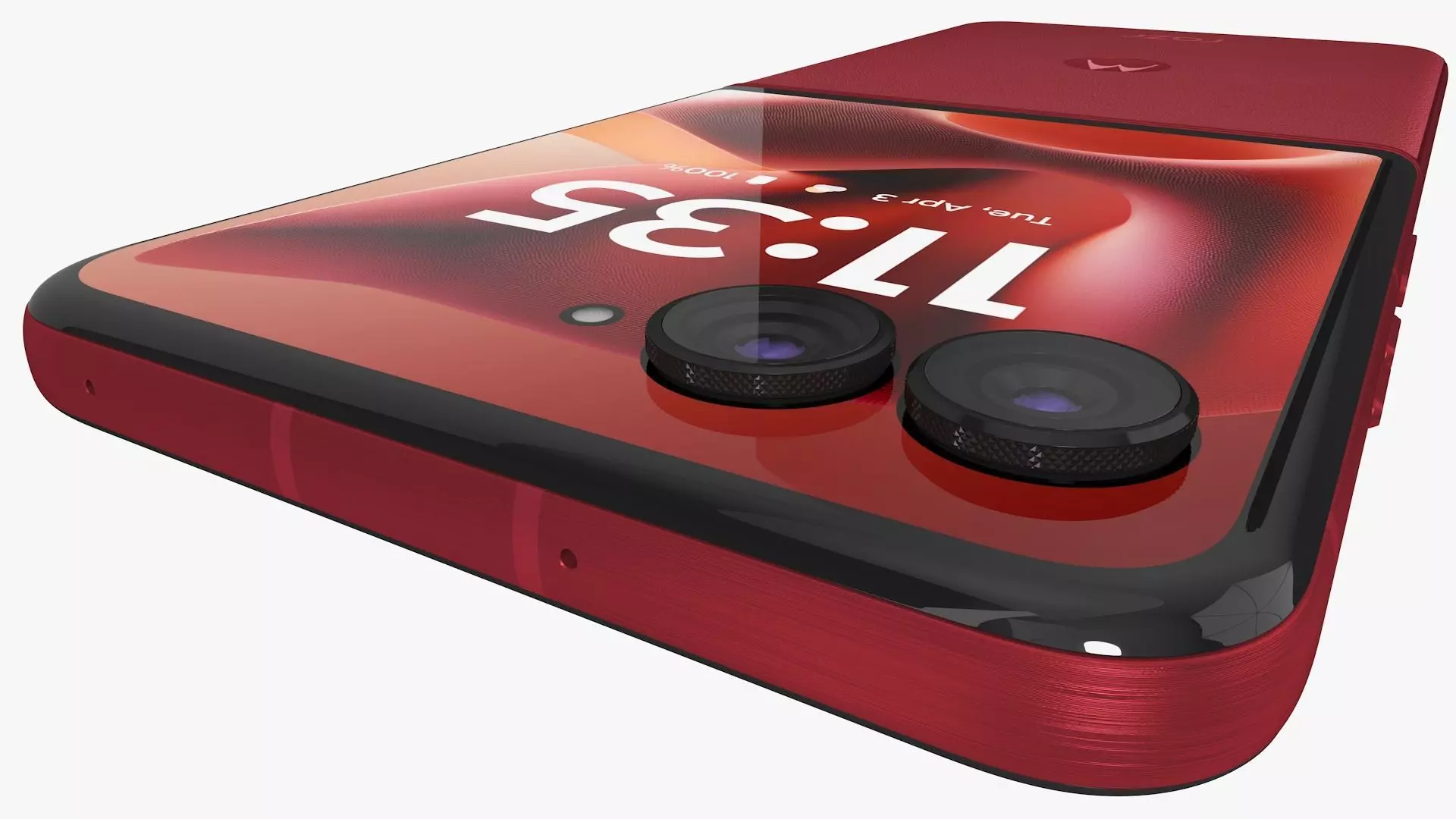 Motorola Razr 60 Ultra Rio Red Animated 3D model_6