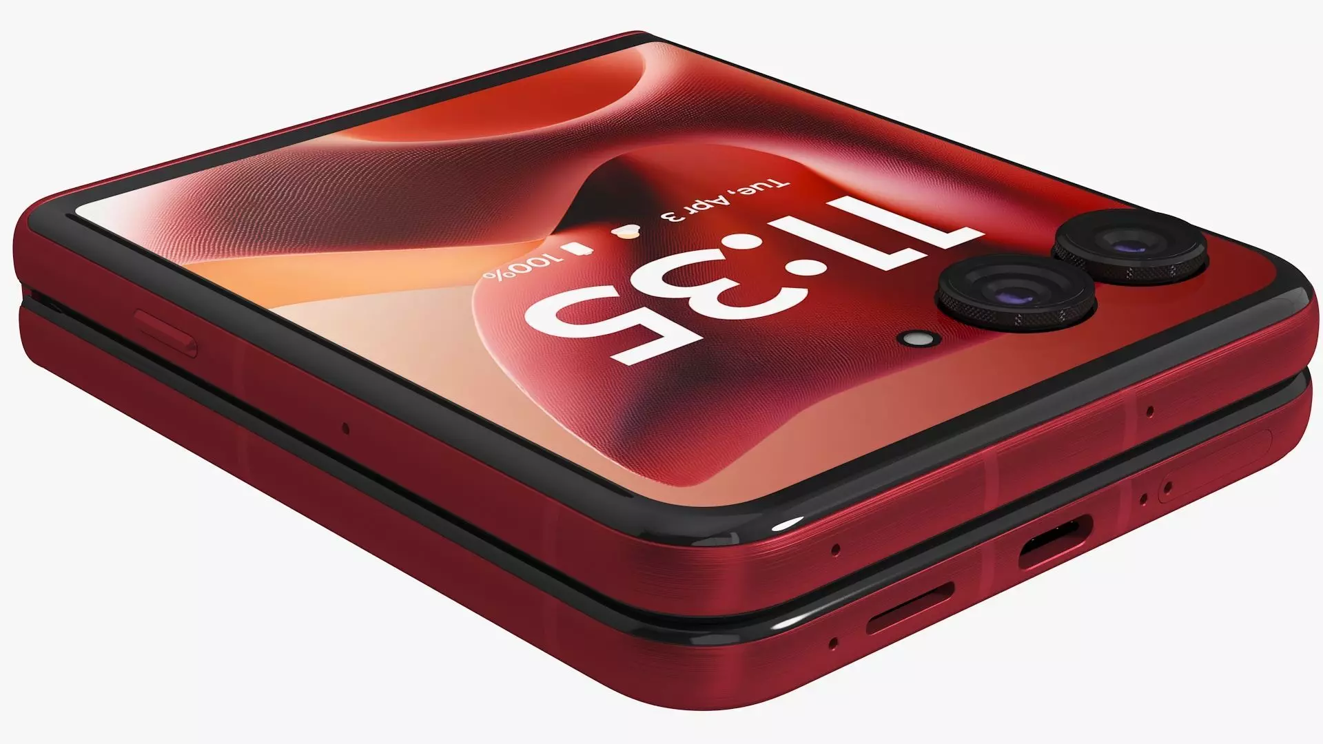 Motorola Razr 60 Ultra Rio Red Animated 3D model_17