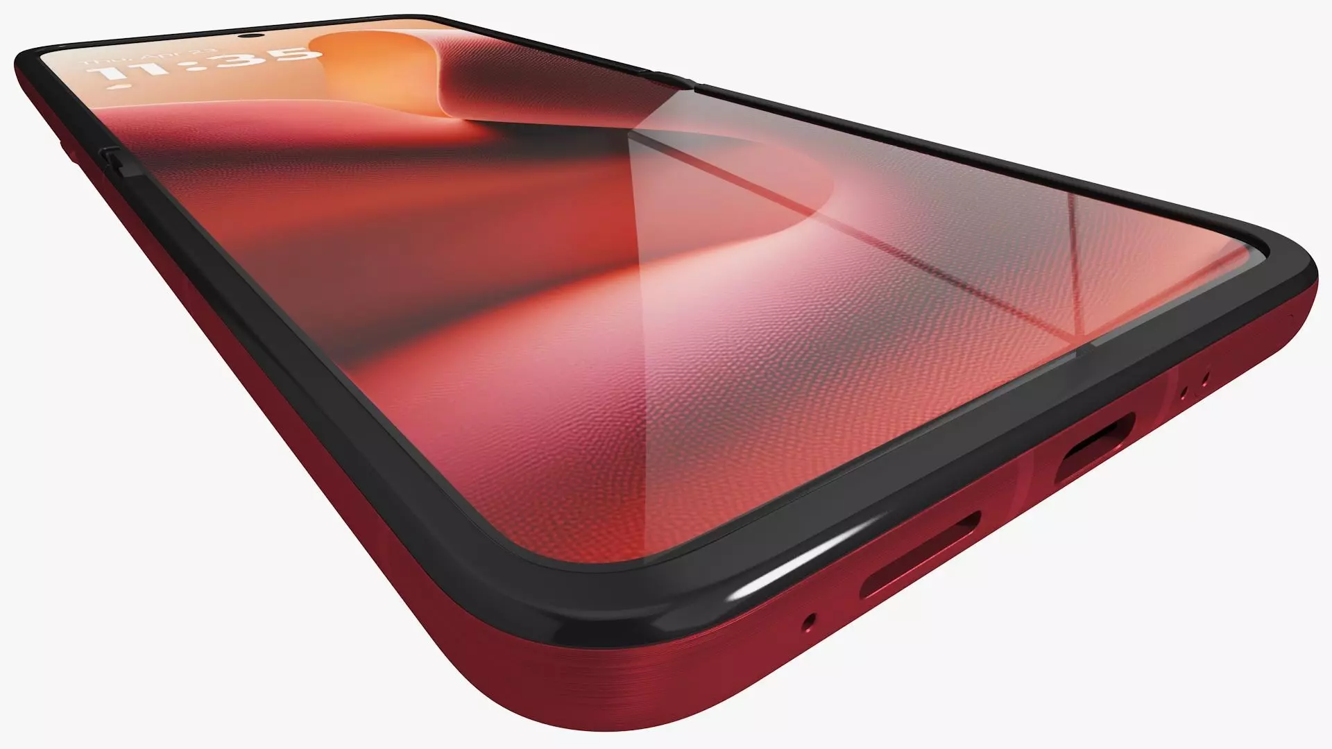 Motorola Razr 60 Ultra Rio Red Animated 3D model_8