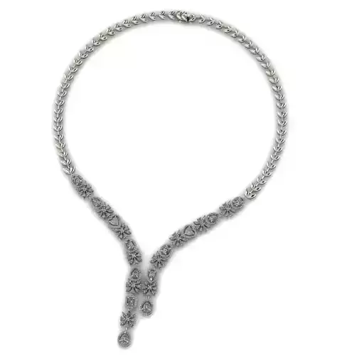 Necklaces - Diamond  3D print model