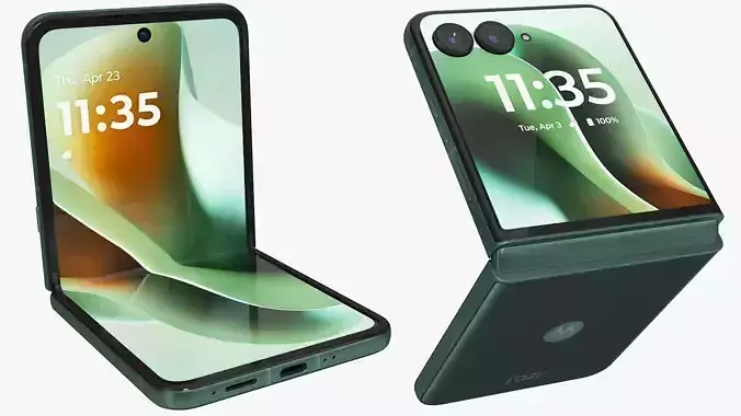 Motorola Razr 60 Ultra Scarab Animated 3D model