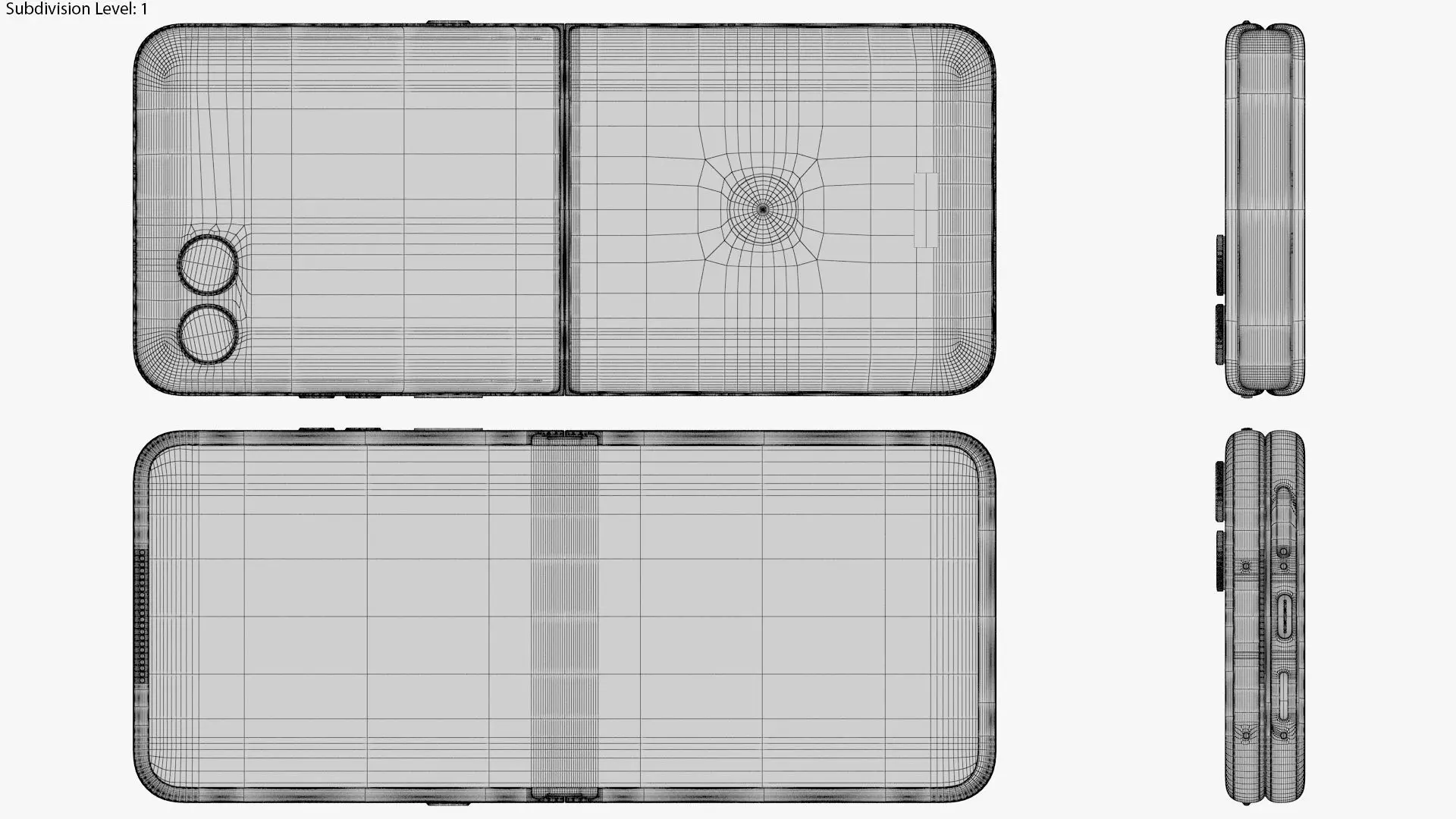 Motorola Razr 60 Ultra Mountain Trail Animated 3D model_21