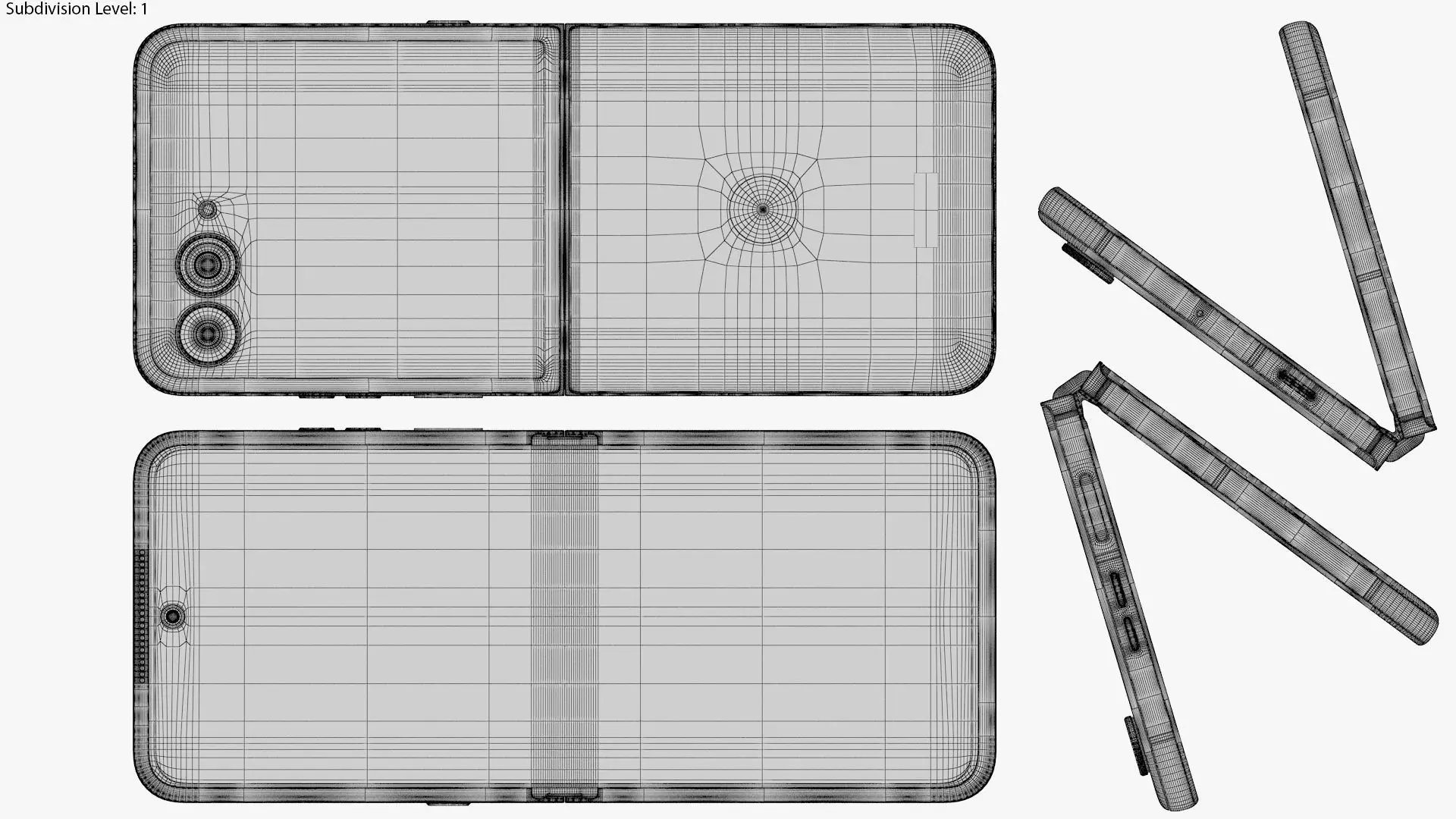 Motorola Razr 60 Ultra Mountain Trail Animated 3D model_23