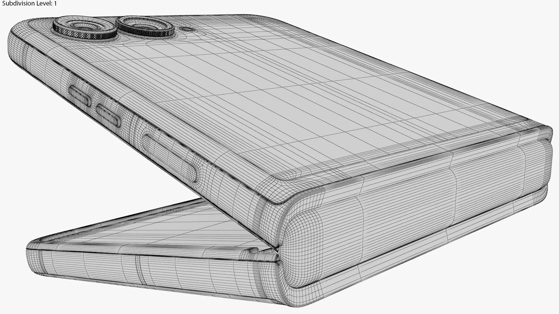 Motorola Razr 60 Ultra Mountain Trail Animated 3D model_27