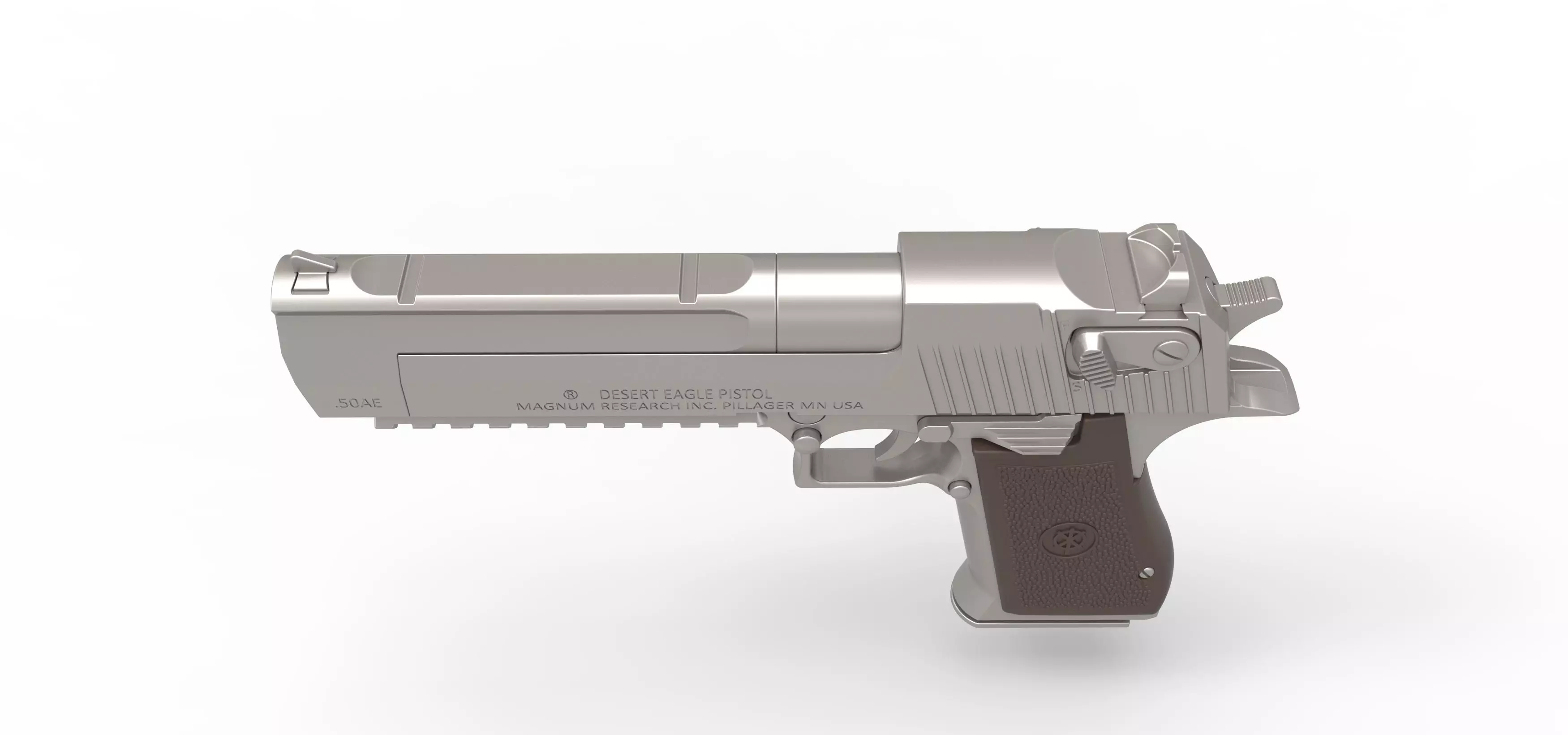 Pistol Desert Eagle 50 AE Magnum from Counter-Strike 3D model_6