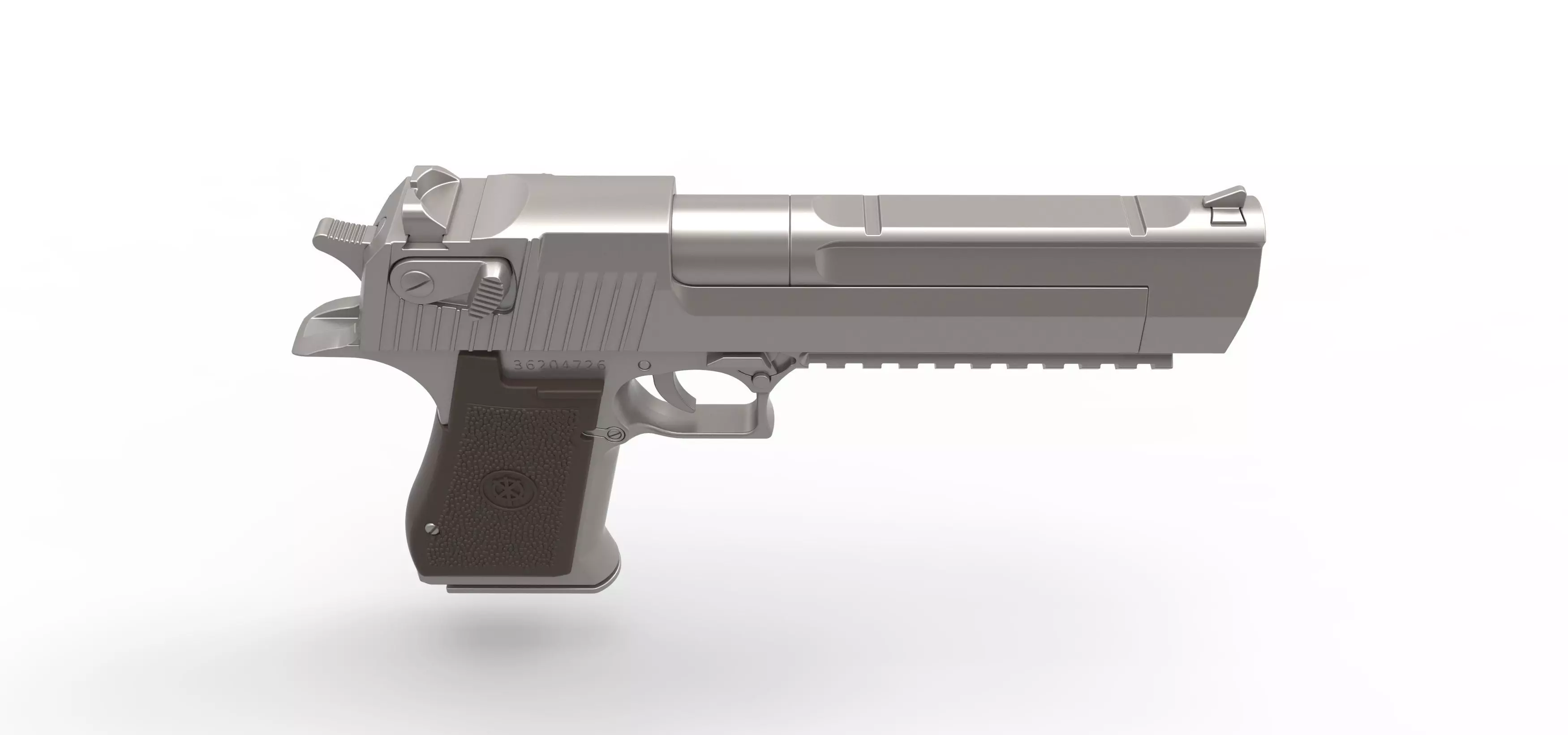 Pistol Desert Eagle 50 AE Magnum from Counter-Strike 3D model_14