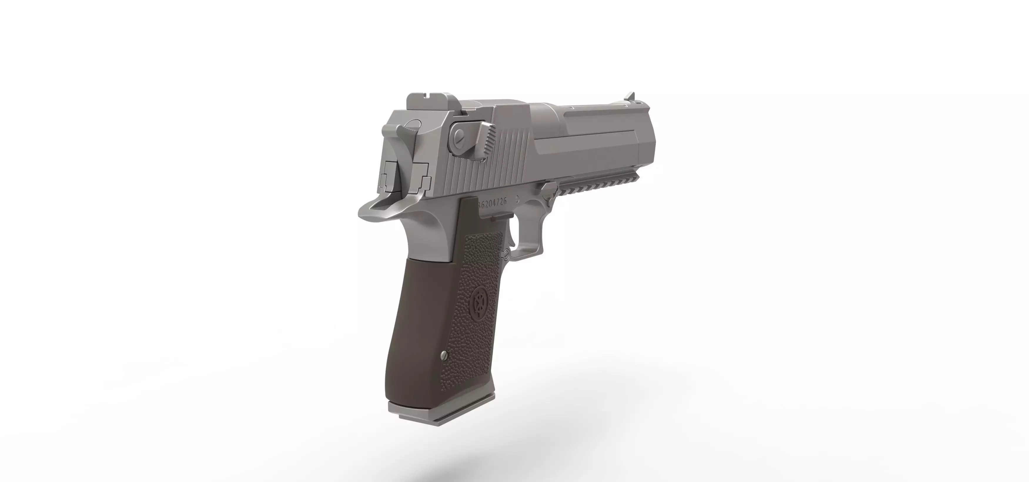 Pistol Desert Eagle 50 AE Magnum from Counter-Strike 3D model_11