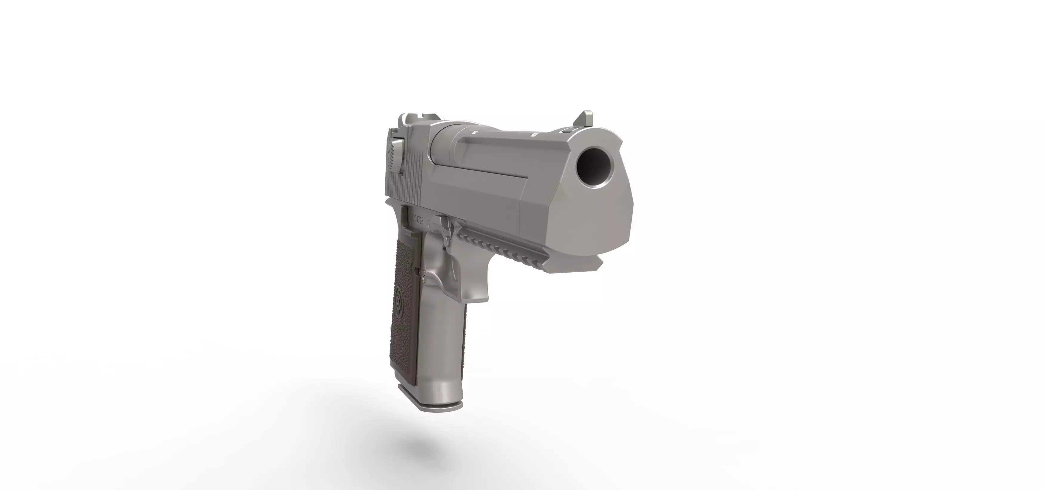 Pistol Desert Eagle 50 AE Magnum from Counter-Strike 3D model_16