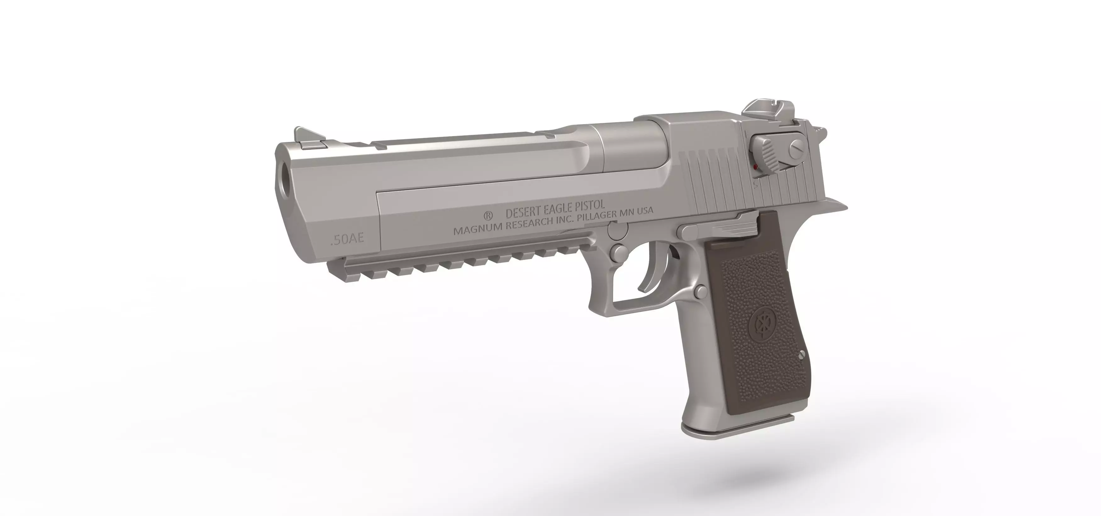 Pistol Desert Eagle 50 AE Magnum from Counter-Strike 3D model_0