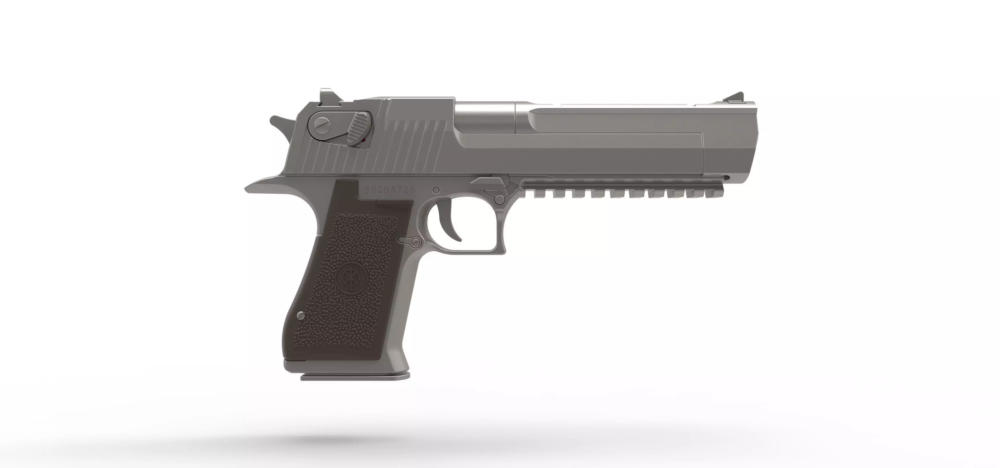 Pistol Desert Eagle 50 AE Magnum from Counter-Strike 3D model_13
