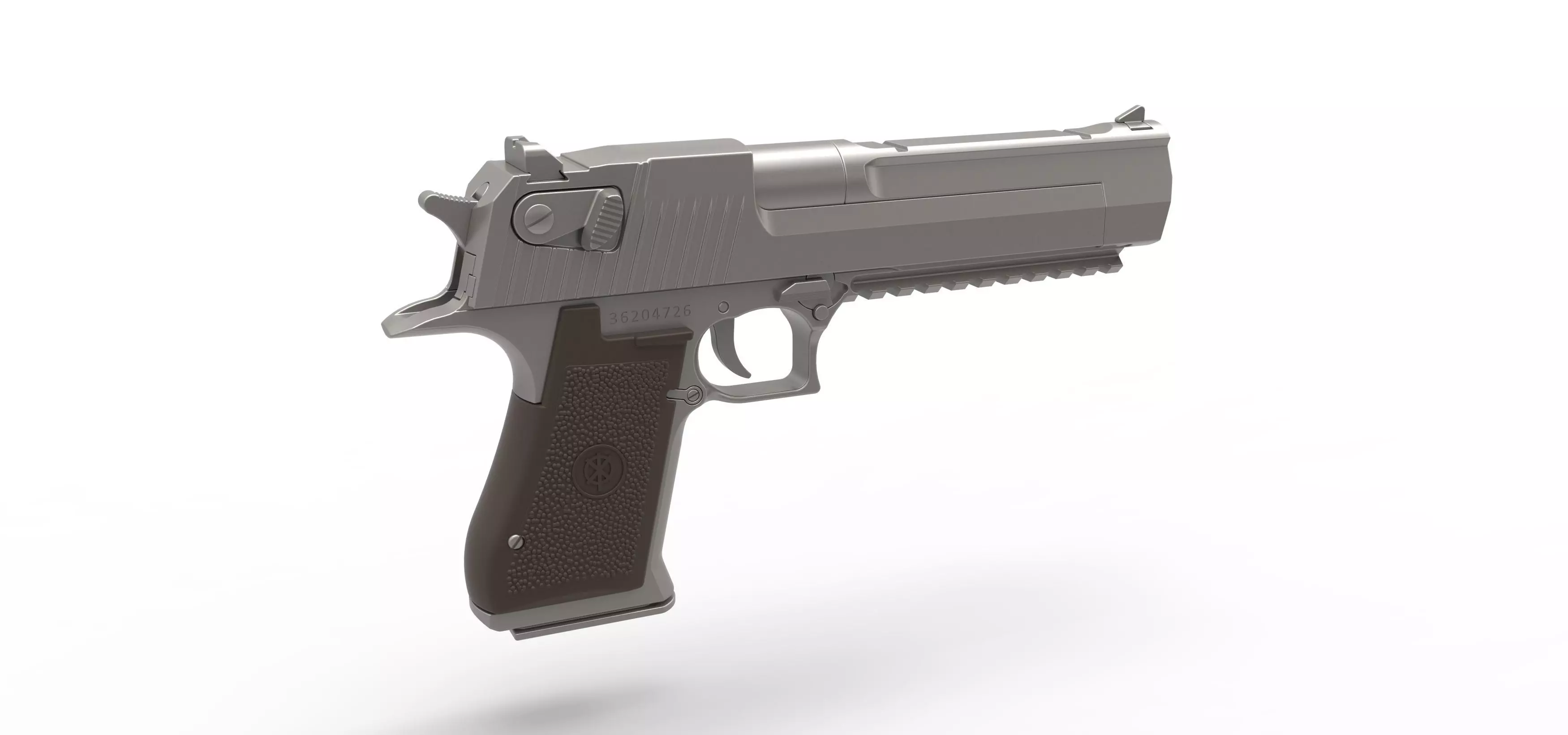 Pistol Desert Eagle 50 AE Magnum from Counter-Strike 3D model_12