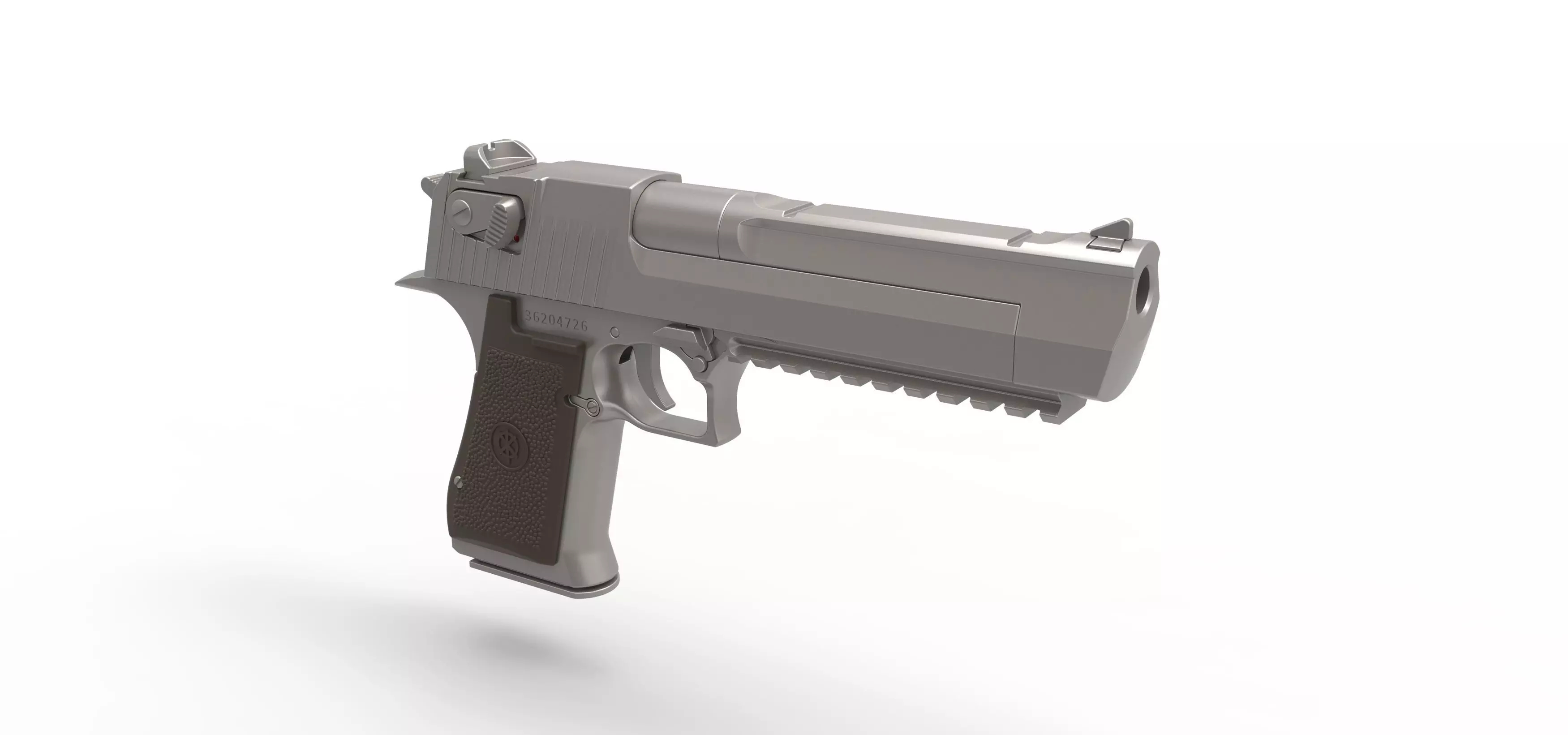 Pistol Desert Eagle 50 AE Magnum from Counter-Strike 3D model_15
