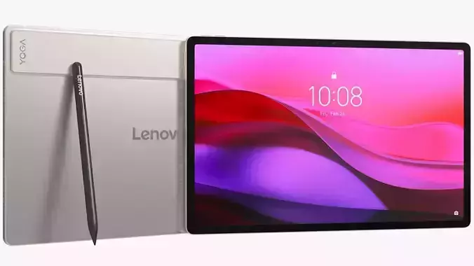 Lenovo Yoga Tab Plus Seashell with Pen 3D model