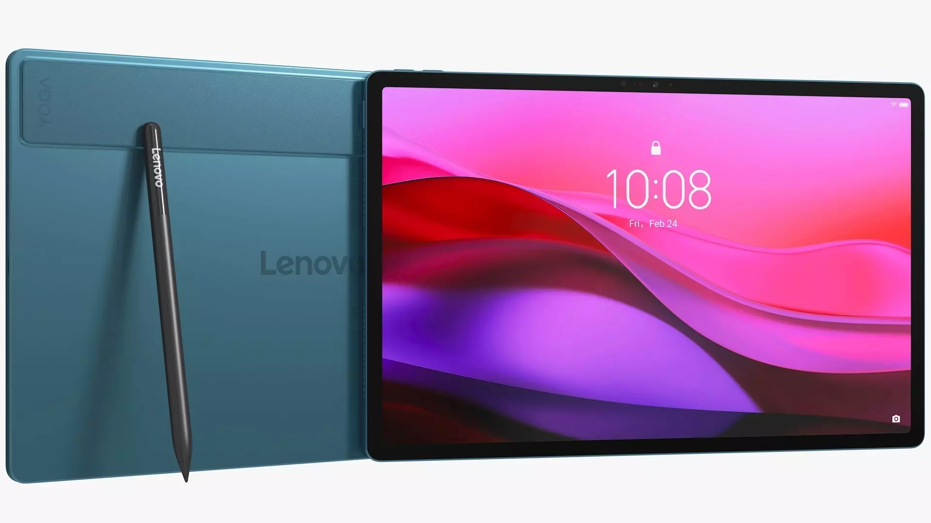 Lenovo Yoga Tab Plus Seashell with Pen 3D model_0