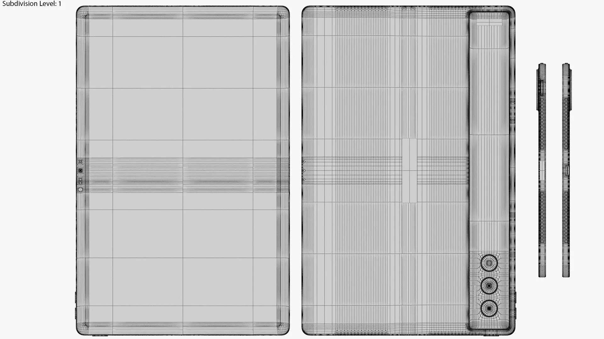 Lenovo Yoga Tab Plus Seashell with Pen 3D model_17