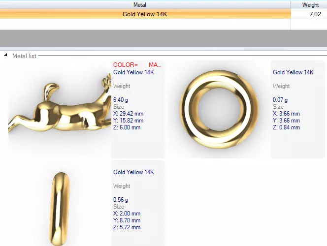 Deer Calf Fawn Animal Pendant Jewelry 3D print model_19