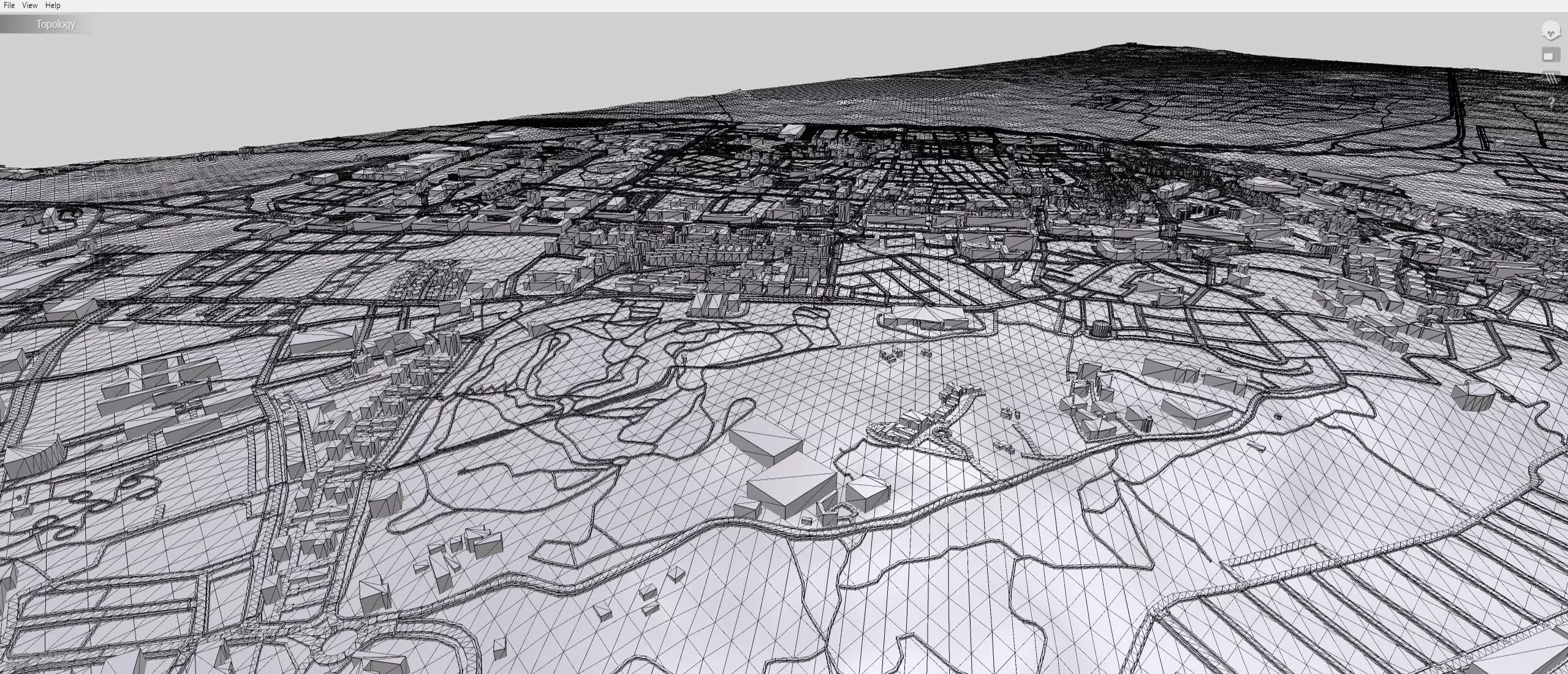 Cityscape Huelva Spain 3D model_14