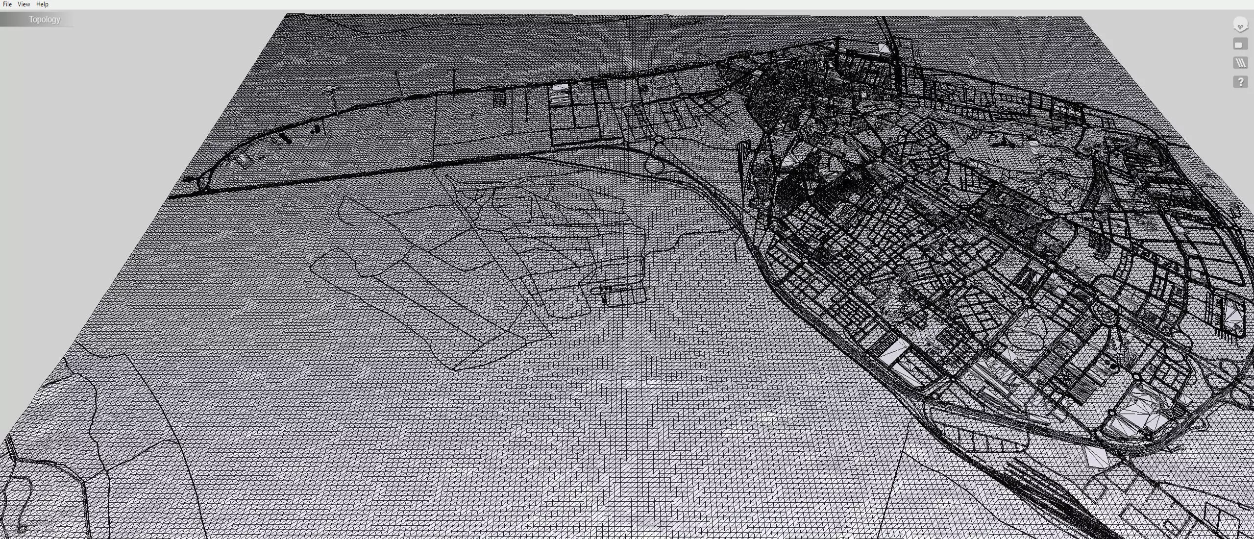 Cityscape Huelva Spain 3D model_12