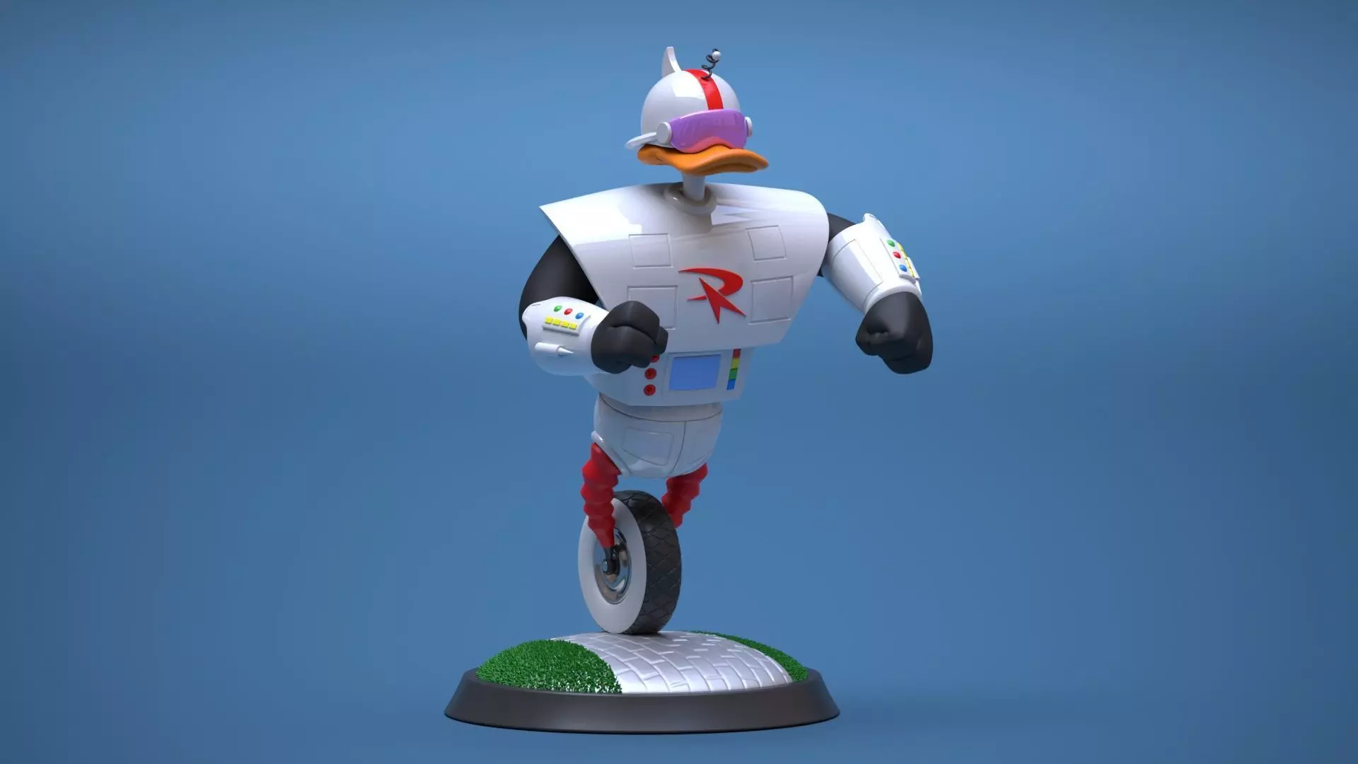 Robot-Duck from Duck Tales 3D print model