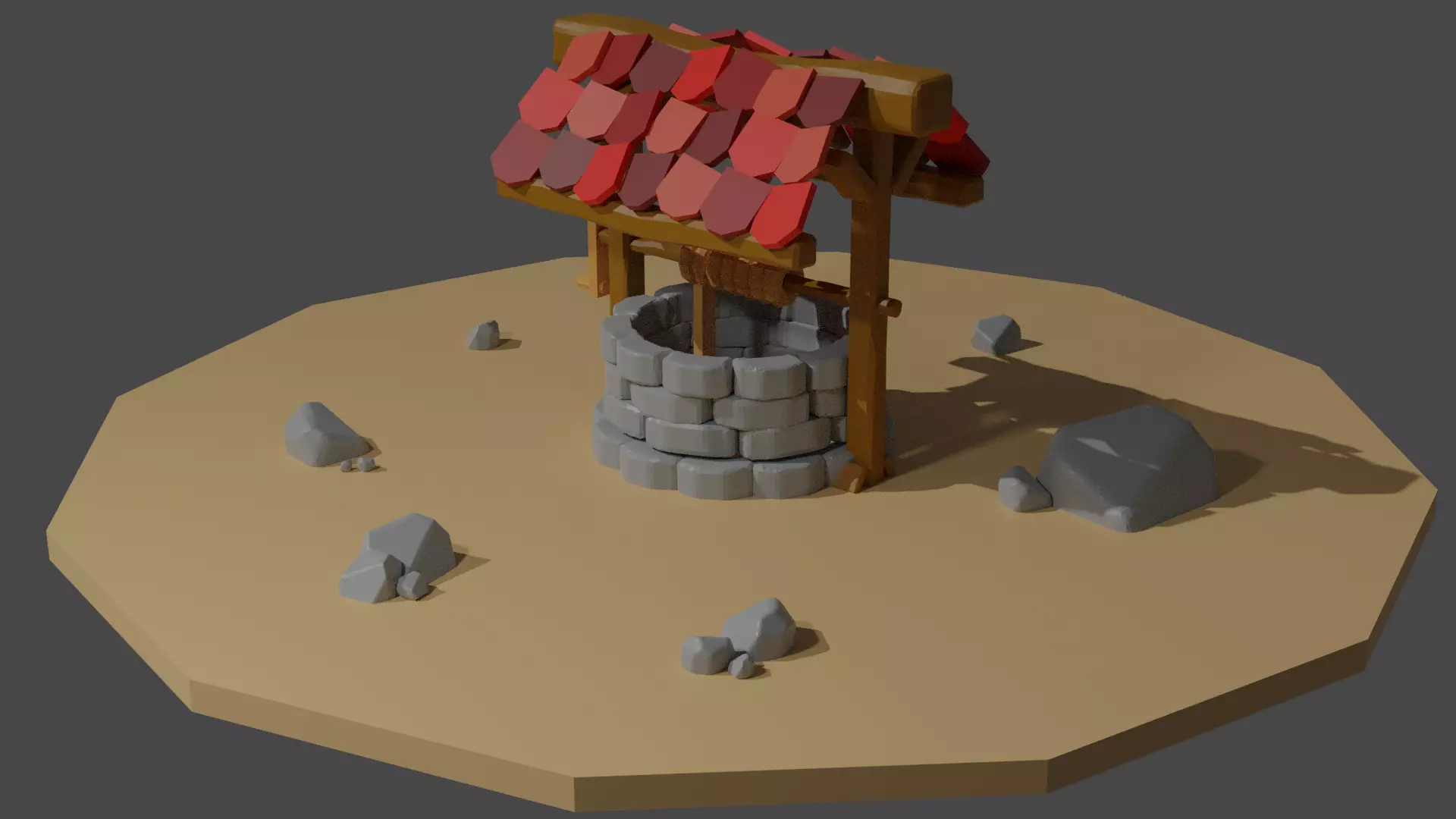 pit model 3D model_2