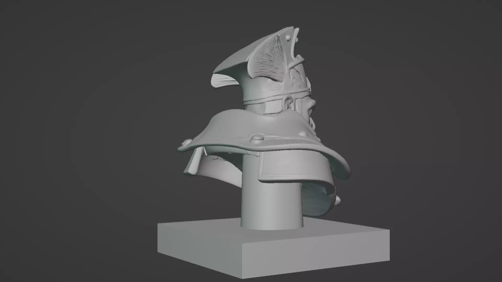 Thalor the Stalwart Bust 3D print model_38