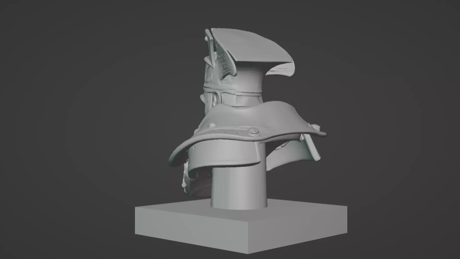 Thalor the Stalwart Bust 3D print model_64