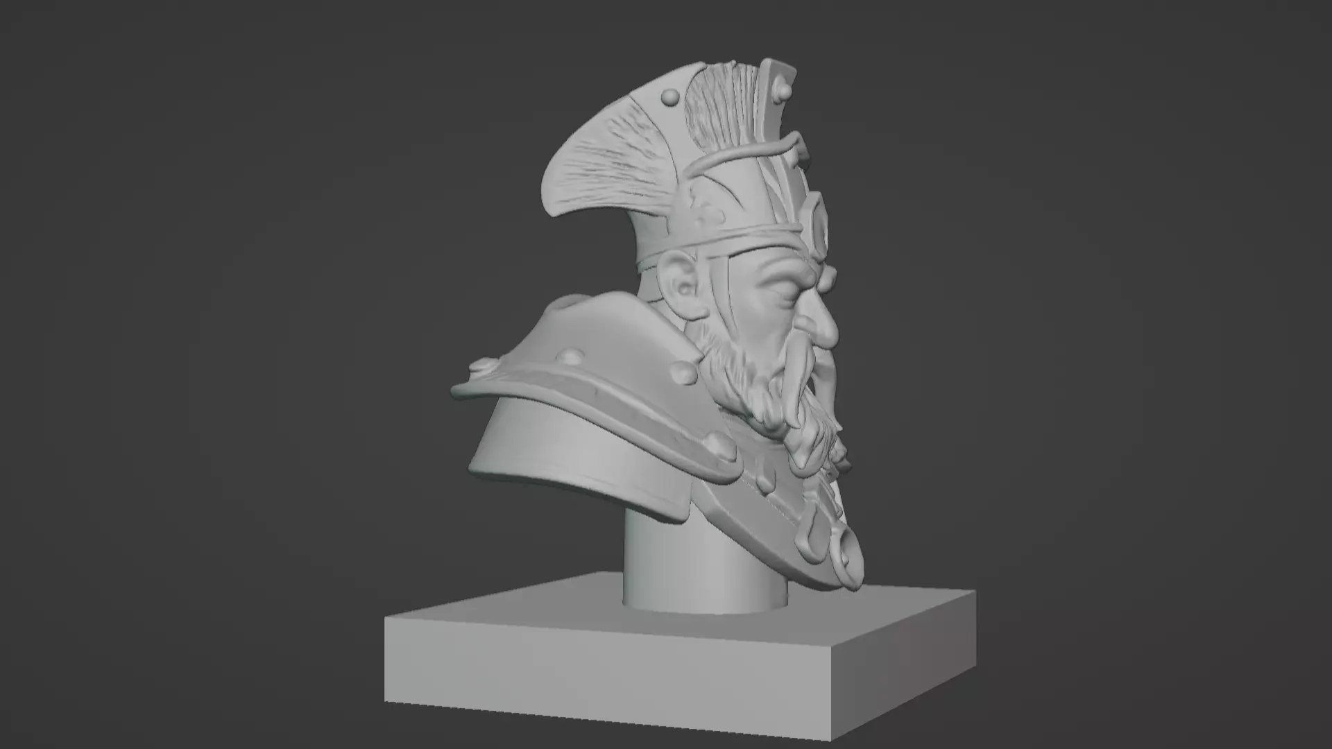 Thalor the Stalwart Bust 3D print model_18