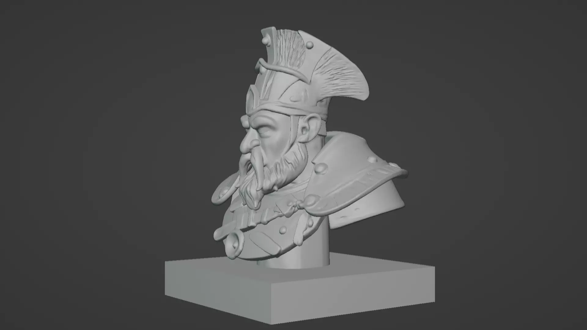 Thalor the Stalwart Bust 3D print model_81