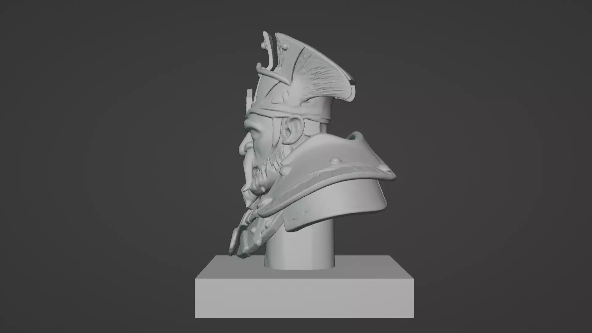 Thalor the Stalwart Bust 3D print model_87