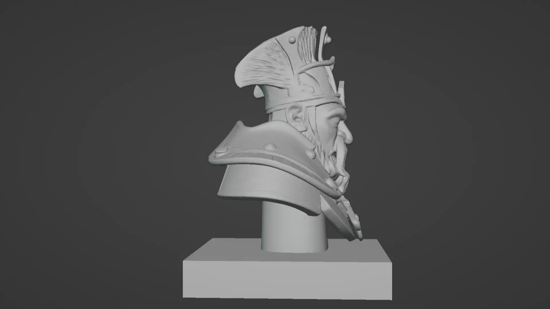 Thalor the Stalwart Bust 3D print model_24