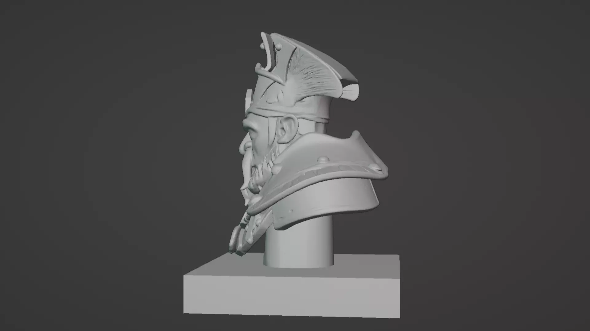 Thalor the Stalwart Bust 3D print model_63