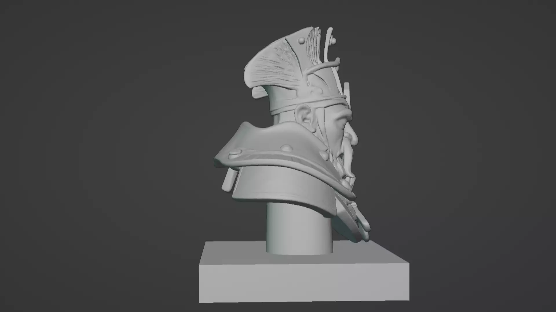 Thalor the Stalwart Bust 3D print model_26