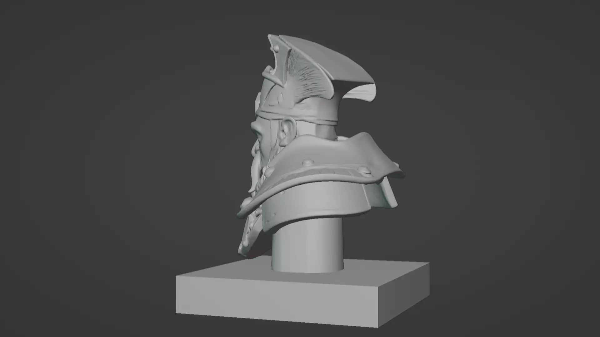 Thalor the Stalwart Bust 3D print model_72
