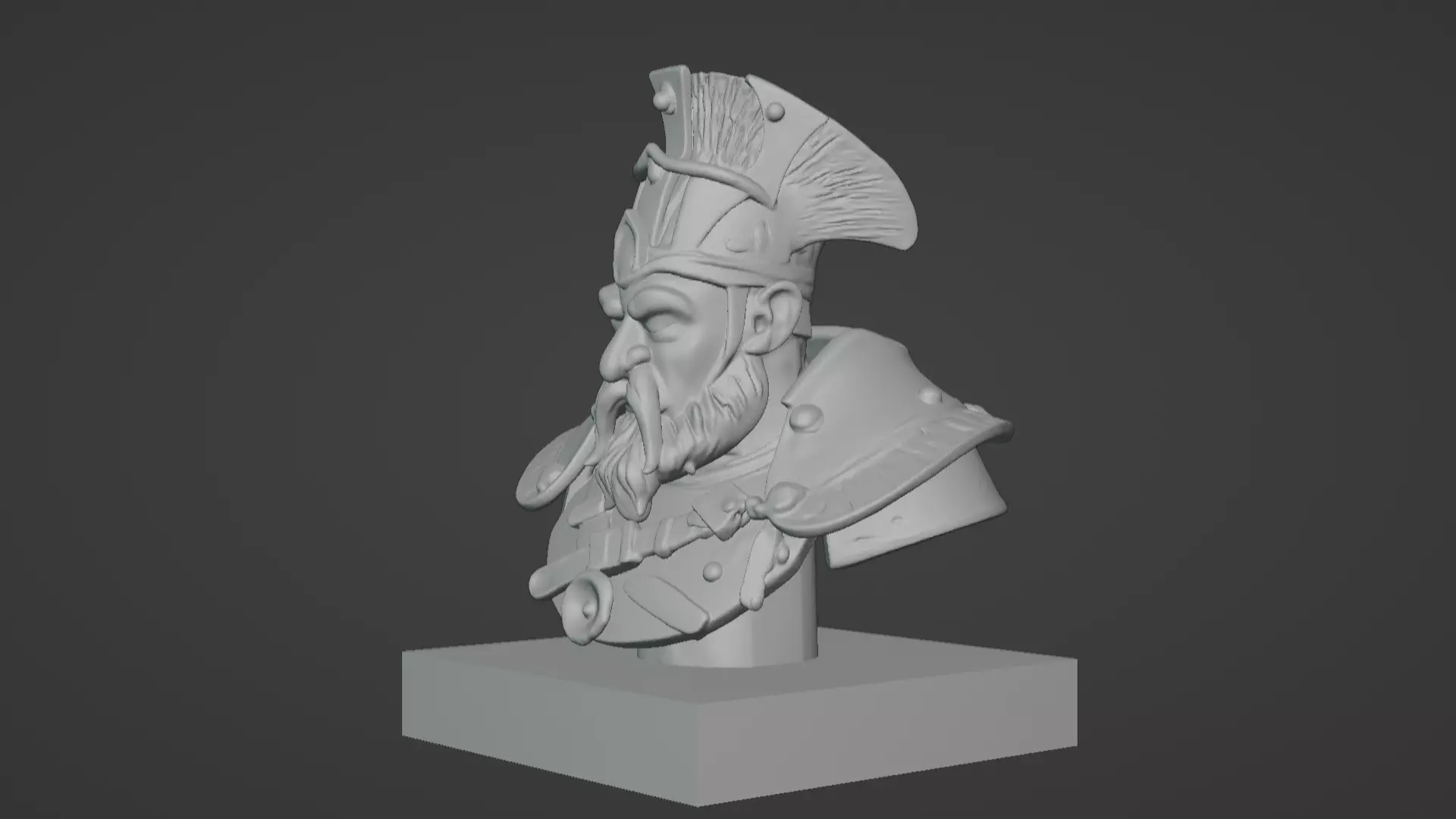 Thalor the Stalwart Bust 3D print model_85