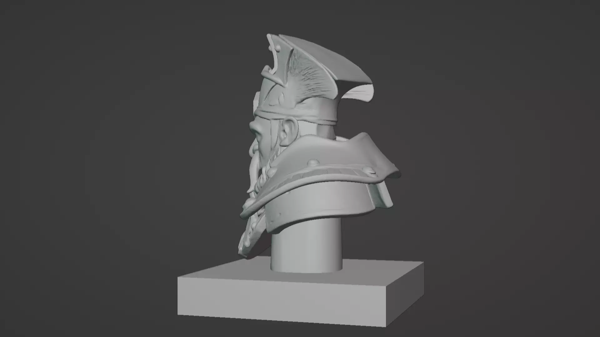 Thalor the Stalwart Bust 3D print model_68