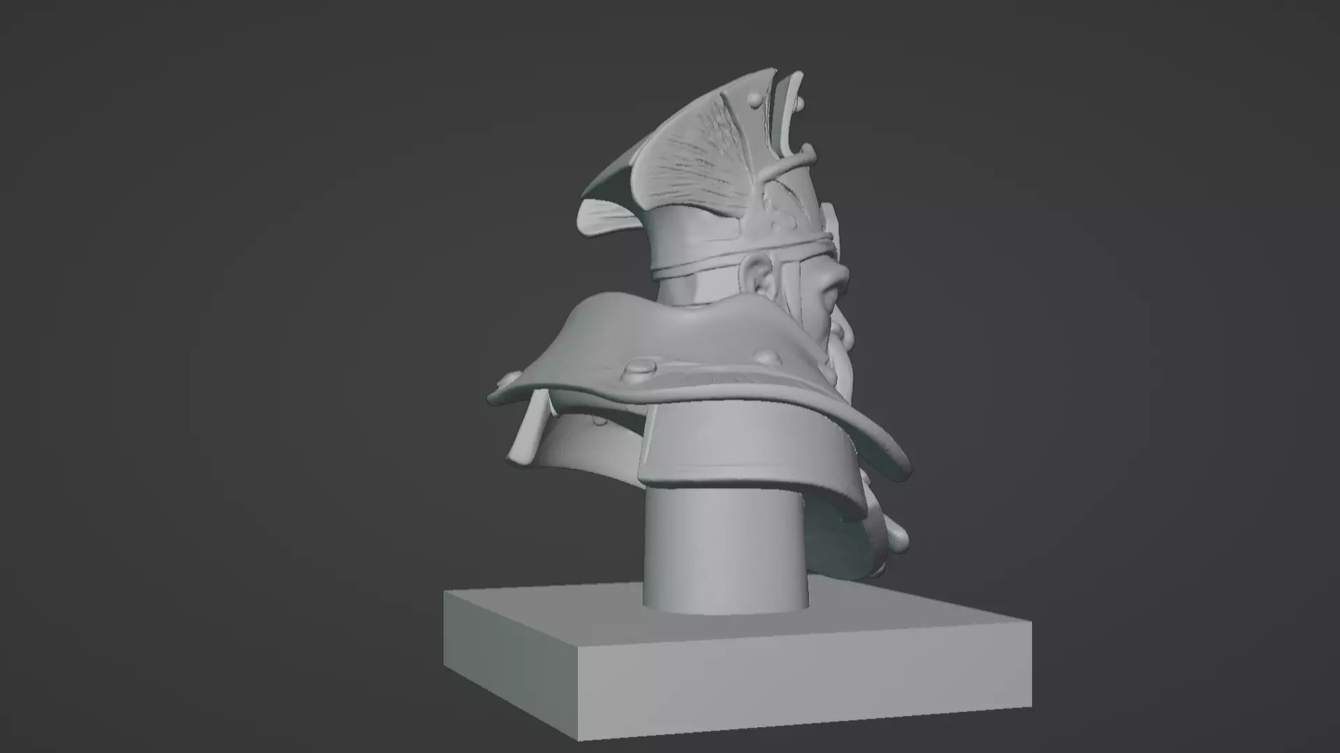 Thalor the Stalwart Bust 3D print model_29