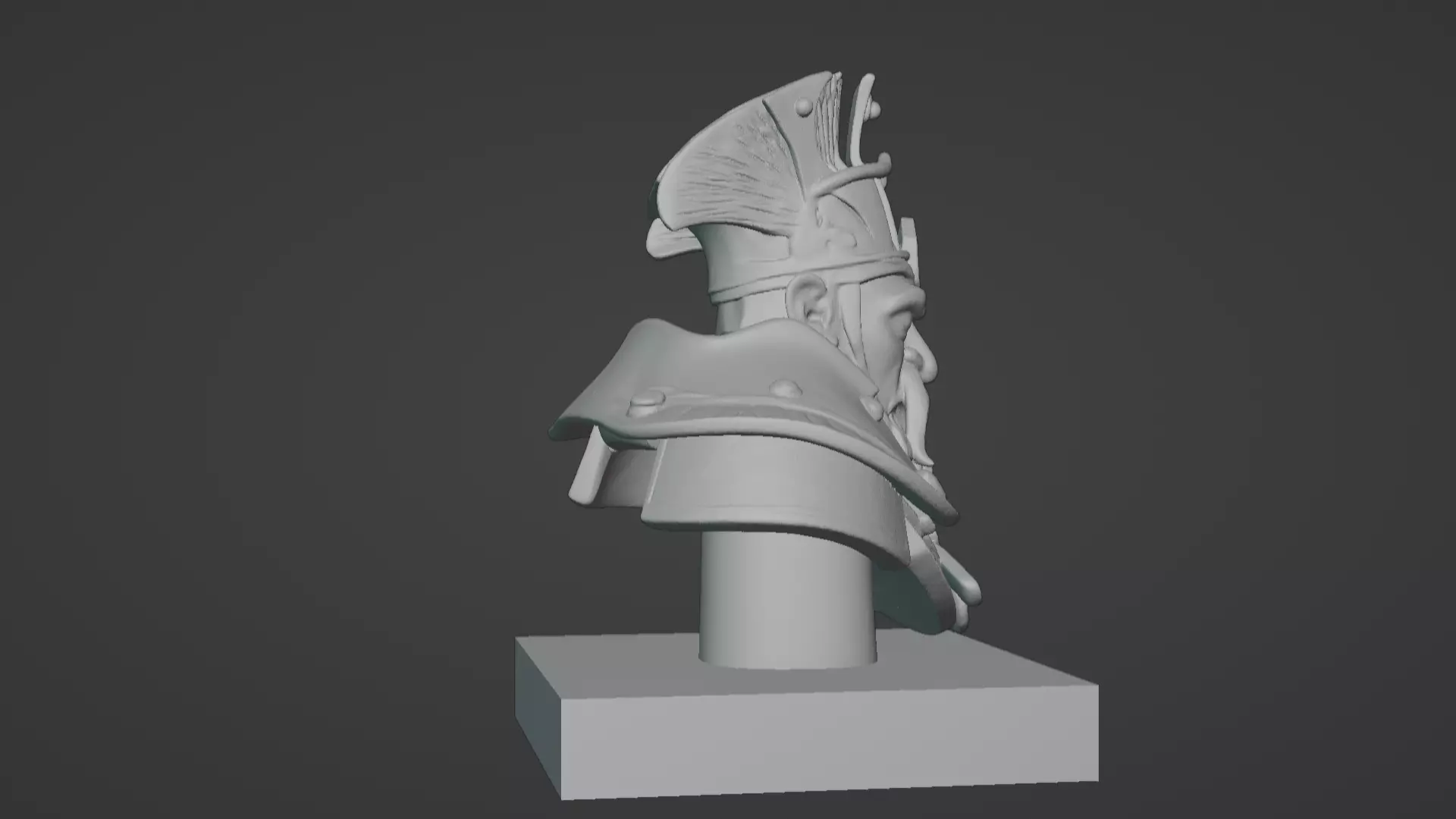 Thalor the Stalwart Bust 3D print model_28