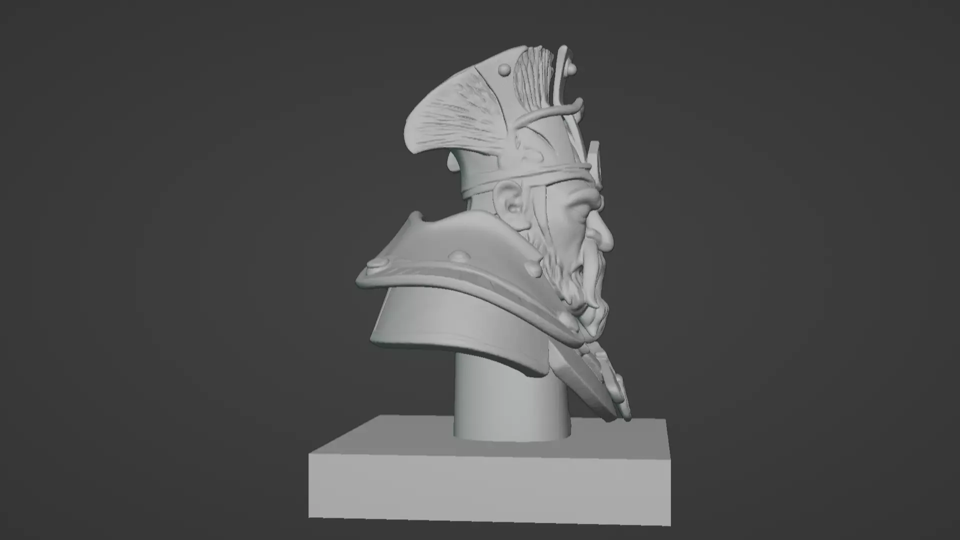 Thalor the Stalwart Bust 3D print model_22