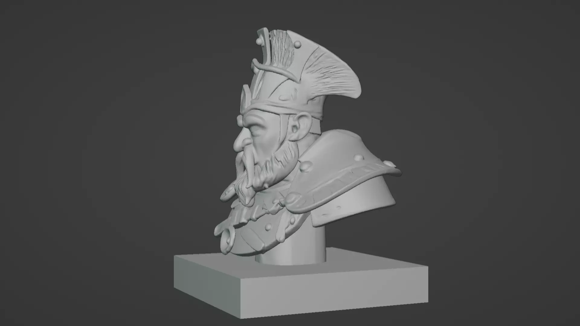Thalor the Stalwart Bust 3D print model_84