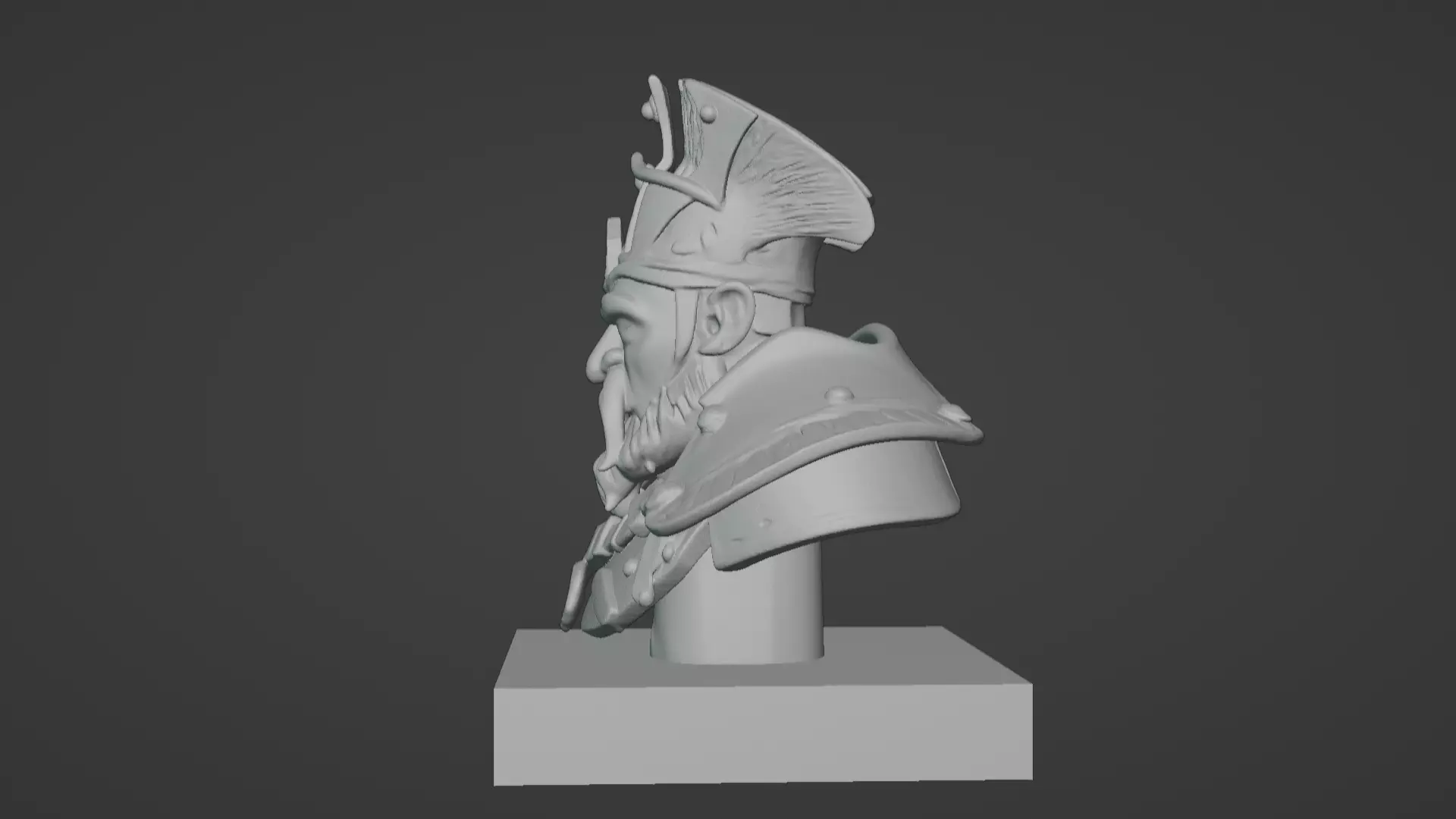 Thalor the Stalwart Bust 3D print model_74