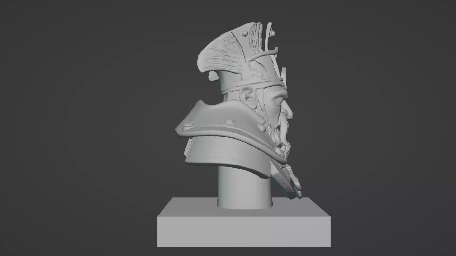 Thalor the Stalwart Bust 3D print model_25
