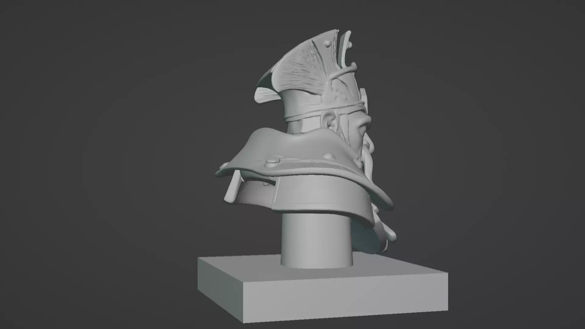 Thalor the Stalwart Bust 3D print model_27