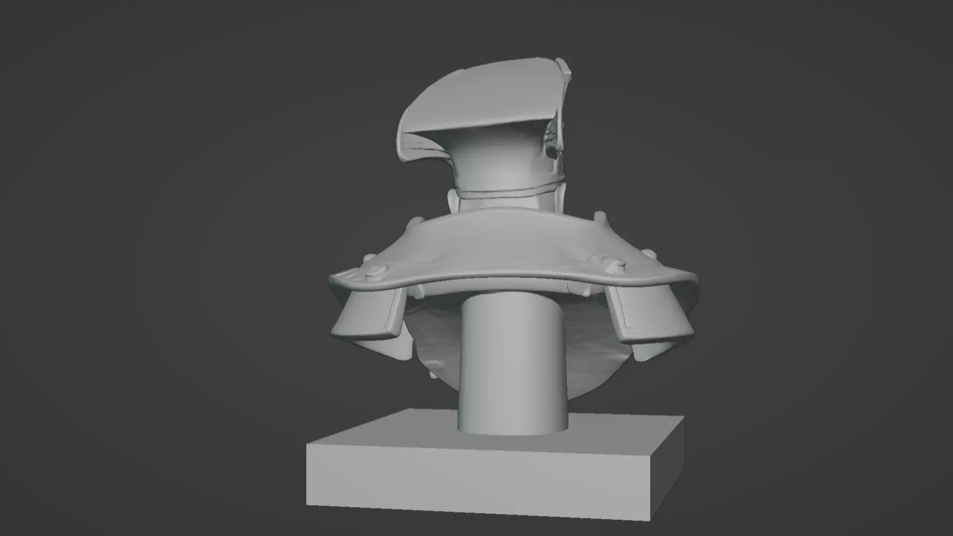 Thalor the Stalwart Bust 3D print model_49