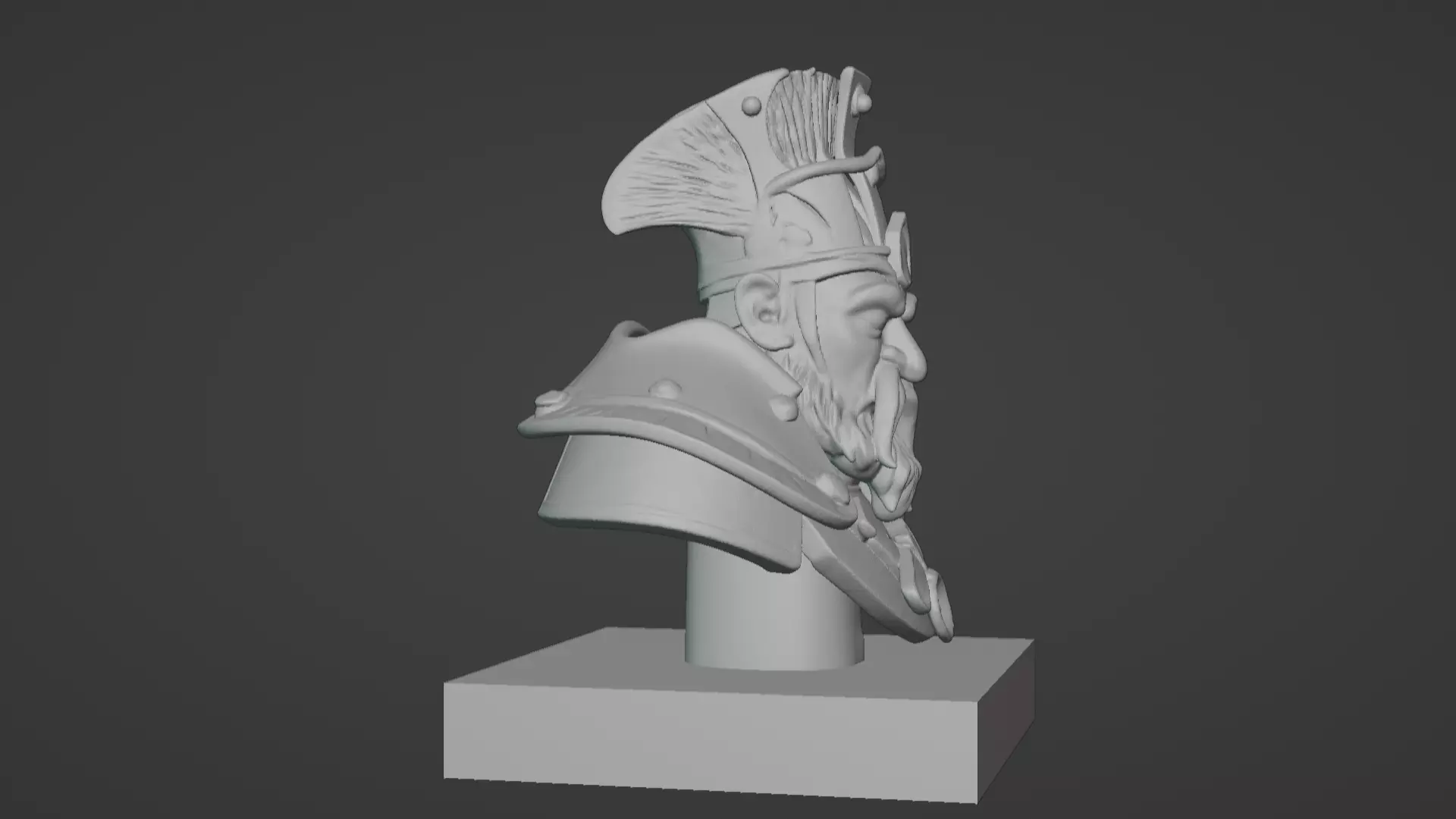 Thalor the Stalwart Bust 3D print model_23