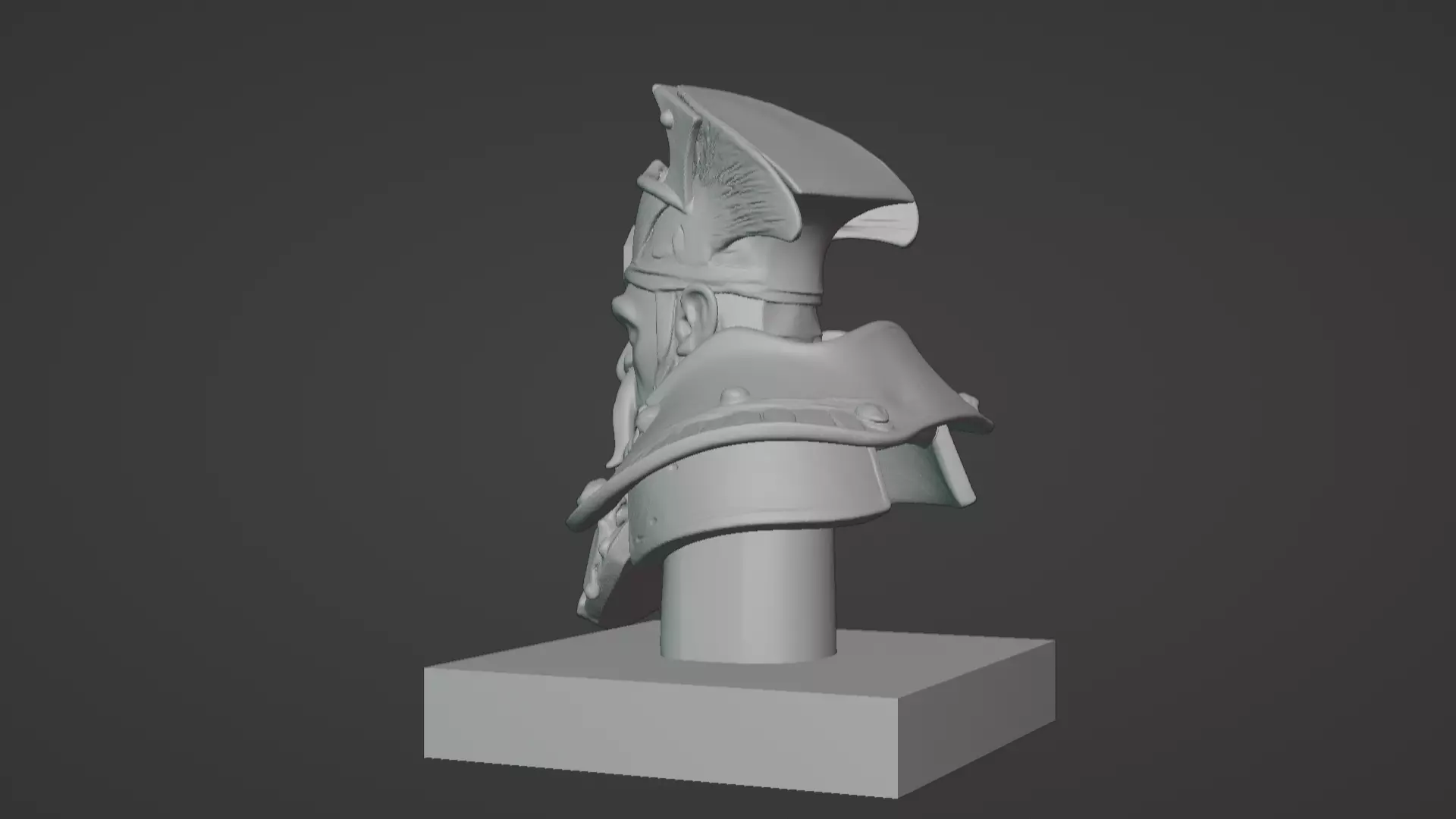 Thalor the Stalwart Bust 3D print model_70