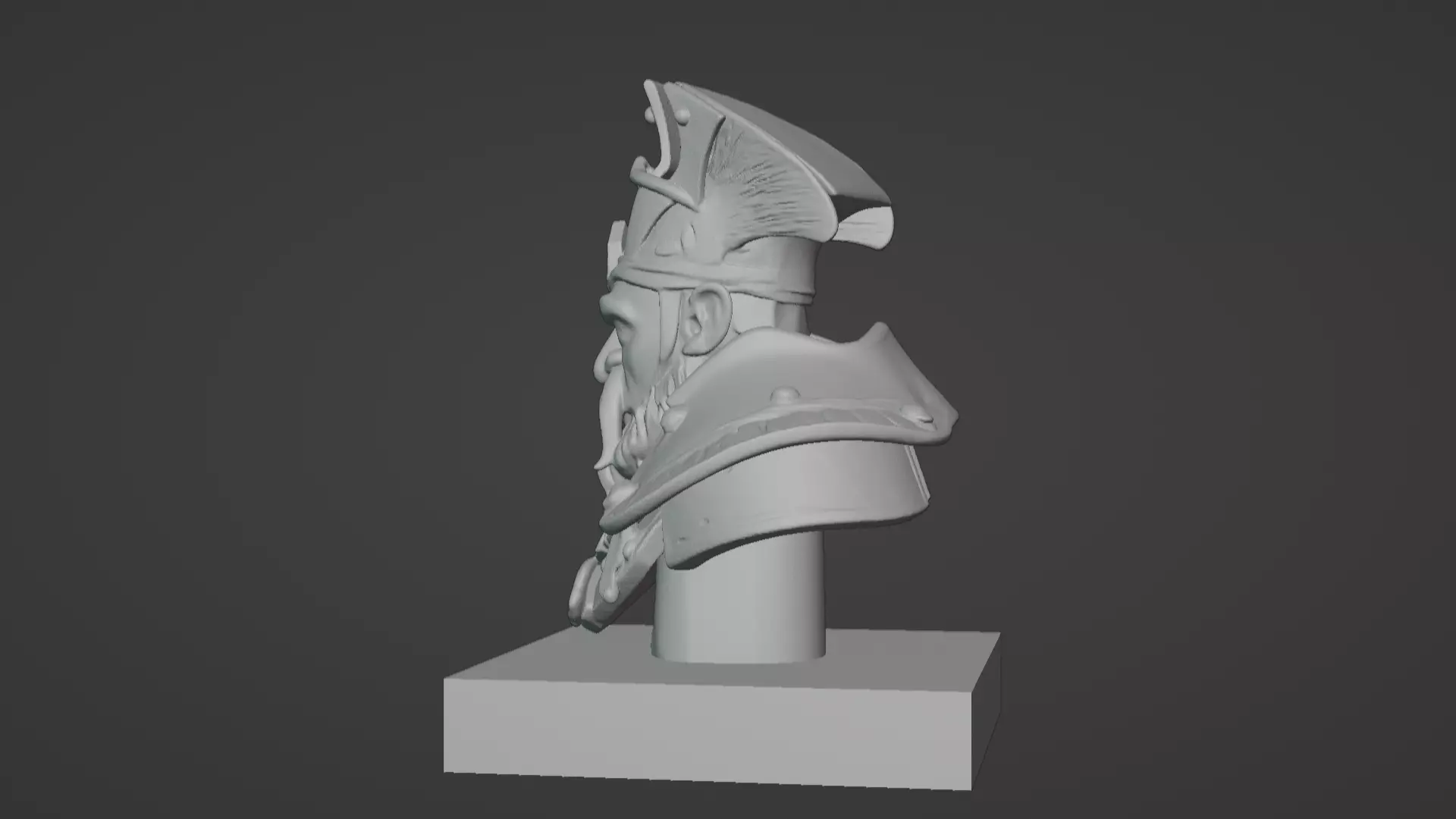 Thalor the Stalwart Bust 3D print model_71