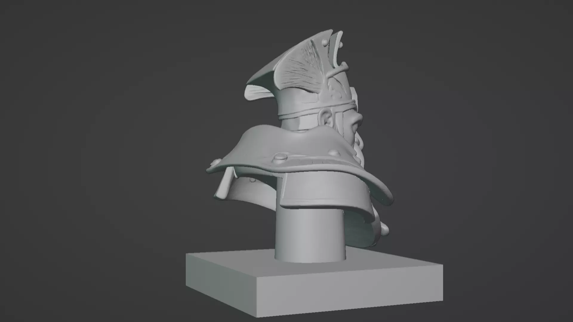 Thalor the Stalwart Bust 3D print model_34